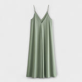 Maxi vestido sin mangas