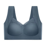 Sujetador push-up para mujer – Sin costuras – Sujeción total – Tirantes anchos y transpirables
