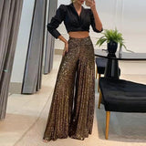 Pantalones elegantes de cintura alta para mujer - Cómodos y transpirables