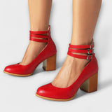 Magdaléna Zapatos Elegantes de Tacón Alto con Correa