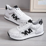 Zapatillas deportivas para mujer – Perfil bajo – Tejido transpirable – Ajuste deportivo cómodo