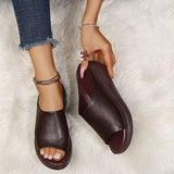 Sandalias de mujer – Diseño minimalista – Punta abierta – Suela acolchada y cómoda