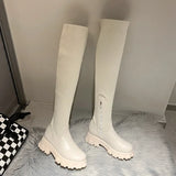 Botas hasta la rodilla elásticas y transpirables para mujer - Por encima de la rodilla
