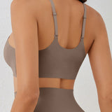 Sujetador de mujer – Sin aros – Comodidad transpirable – Tirantes ajustables