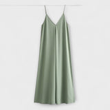 Maxi vestido sin mangas