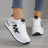 Zapatillas deportivas para mujer – Perfil bajo – Tejido transpirable – Ajuste deportivo cómodo