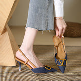 Vaqueros clásicos Manon | Tacones de aguja para mujer
