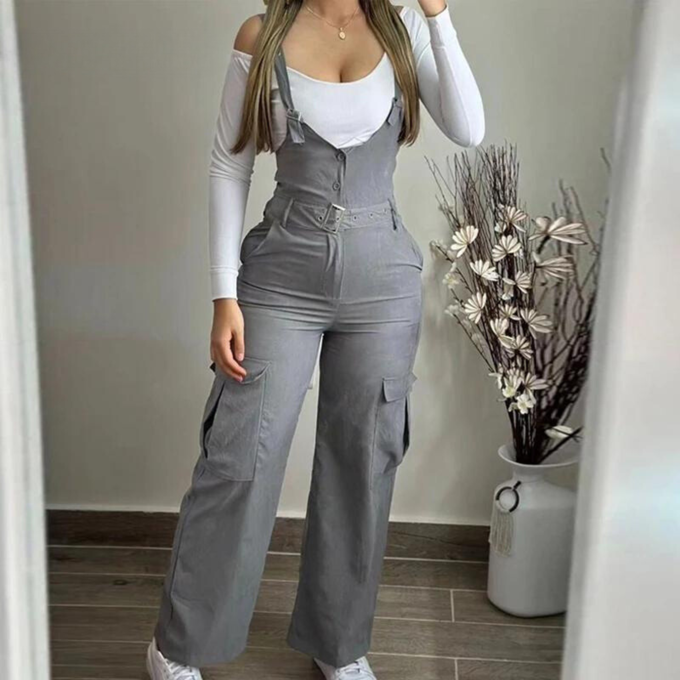 Maxime Jumpsuit - Mono moderno y transpirable