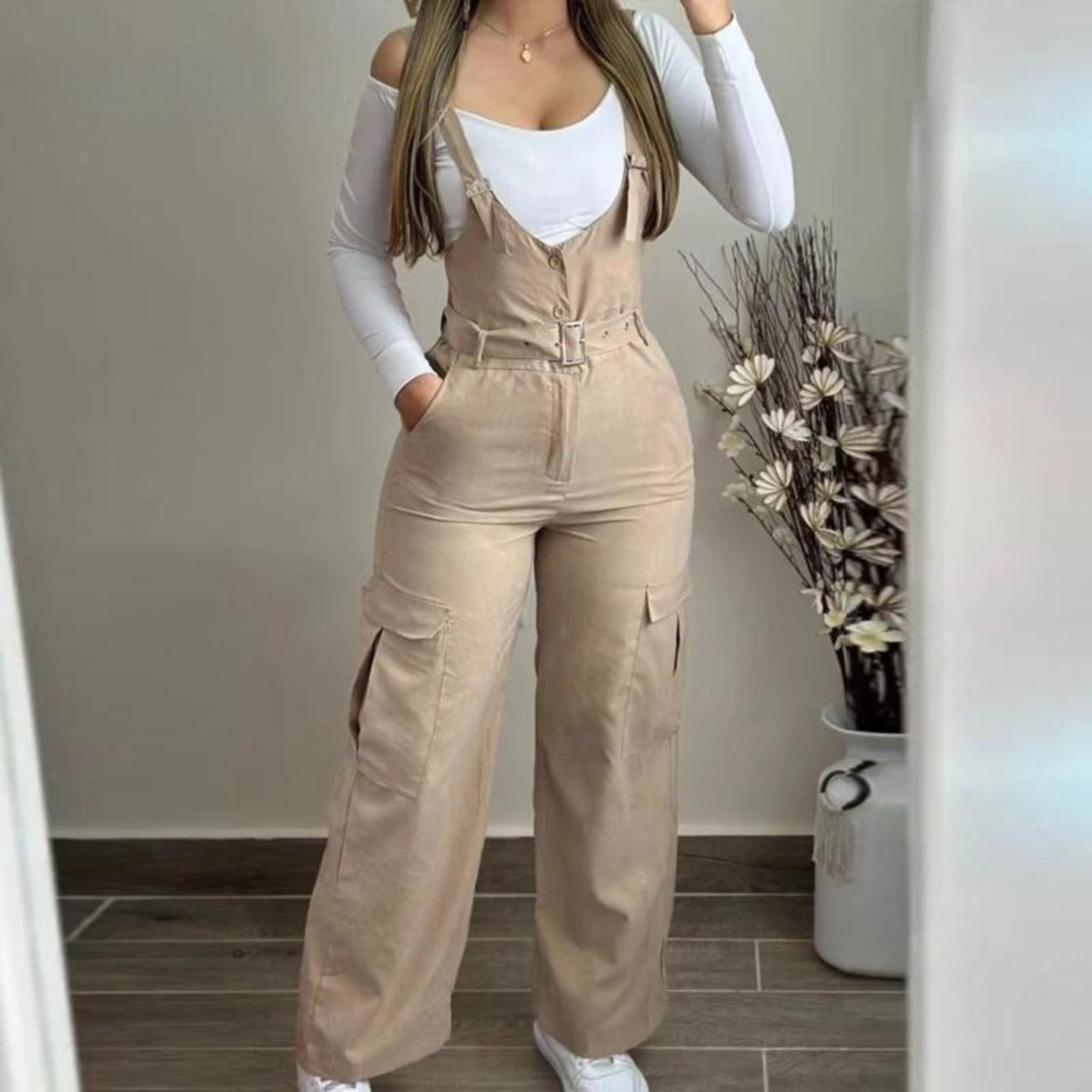 Maxime Jumpsuit - Mono moderno y transpirable