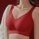 Sujetador push-up para mujer – Sin aros – Relleno extraíble – Ajuste elástico