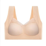 Sujetador push-up para mujer – Sin costuras – Sujeción total – Tirantes anchos y transpirables