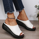 Sandalias de mujer – Diseño minimalista – Punta abierta – Suela acolchada y cómoda