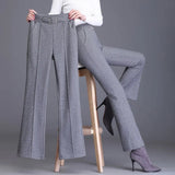 Pantalones ajustados de cintura alta Léa | Pantalones de corte slim