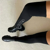 Botas hasta la rodilla elásticas y transpirables para mujer - Por encima de la rodilla