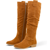 BelleVie – Botas de ante elegantes