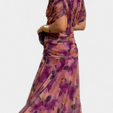 Eryzziah – Vestido elegante con estampado floral