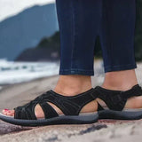 Sandalias de Mujer – Confort Ortopédico – Piel Suave – Suela Antideslizante – Ajustable