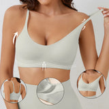 Sujetador de mujer – Sin aros – Comodidad transpirable – Tirantes ajustables