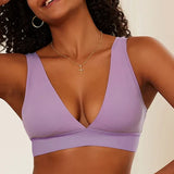 Sujetador para mujer – Sin aros – Soporte acolchado – Tejido suave y transpirable