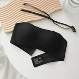 Sujetador bandeau para mujer – Sujeción sin aros – Tejido transpirable y sin costuras