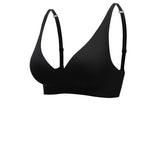 Sujetador de mujer – Sin costuras – Cuello en V – Tirantes anchos – Comodidad transpirable