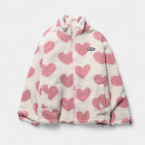 Maja – Abrigo reversible con corazones