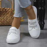 Zapatillas deportivas para mujer - Cómodas sin cordones - Suela antideslizante - Tiras elásticas ajustables