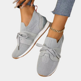 Zapatillas deportivas para mujer - Cómodas sin cordones - Tejido transpirable - Suela antideslizante