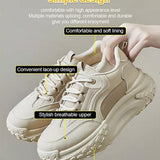 Zapatillas cómodas de mujer - Tenissese con suela gruesa
