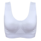 Sujetador para mujer – Sin costuras – Sujeción total – Tirantes anchos y transpirables