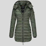Alienor - Chaqueta acolchada cálida con capucha