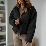 Chaqueta acolchada elegante, cómoda, versátil y acogedora para mujer.