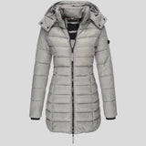 Alienor - Chaqueta acolchada cálida con capucha