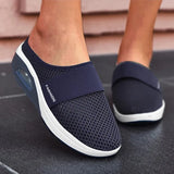 Sandalias de cuña para mujer – Malla transpirable – Fáciles de poner – Suela con cámara de aire