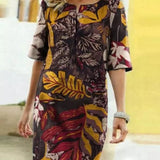 Fanny - Vestido de diseño con medias mangas