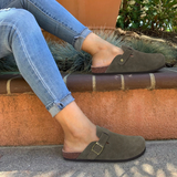 Sandalias ortopédicas para mujer – Punta cerrada – Suela acolchada – Correa ajustable