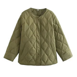 Chaqueta acolchada para mujer elegante, moderna y versátil