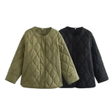 Chaqueta acolchada para mujer elegante, moderna y versátil
