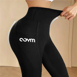 Leggings deportivos largos para mujer: cintura alta, elásticos y transpirables.