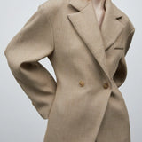 Blazer elegante y holgado