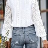Kari - Hermosa blusa con mangas vaporosas.