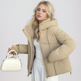 Chaqueta corta acolchada