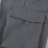 Pantalón cargo multibolsillos, corte holgado, estilo urbano