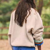 Chaqueta ligera de sherpa informal