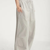 Pantalones cargo casuales con cinturilla elástica deportiva