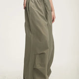 Pantalones cargo casuales con cinturilla elástica deportiva