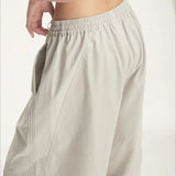 Pantalones cargo casuales con cinturilla elástica deportiva