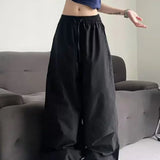 Pantalones cargo casuales con cinturilla elástica deportiva