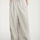 Pantalones cargo casuales con cinturilla elástica deportiva