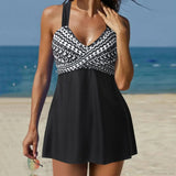 Conjunto tankini corto deportivo de dos piezas